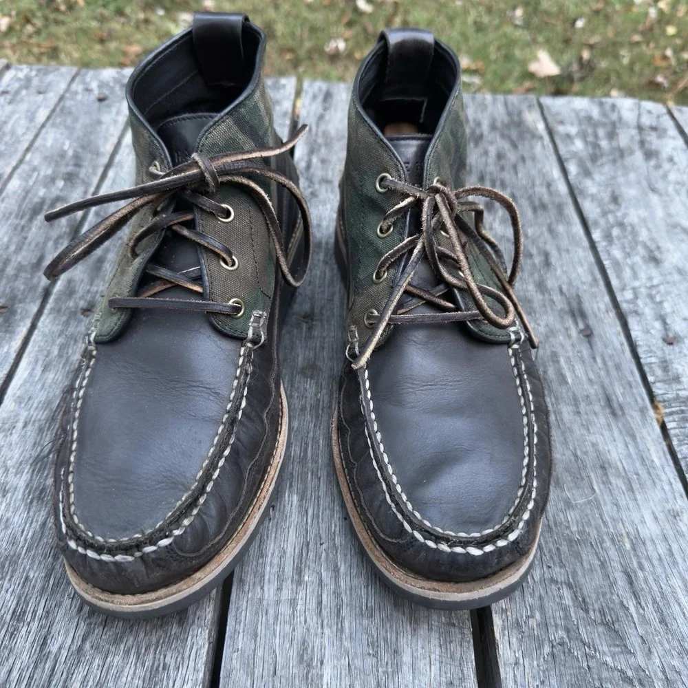 Cole Haan Men's Pinch Rugged Chukka‎ - Camo Canvas/After Dark US Size 11 M EUC